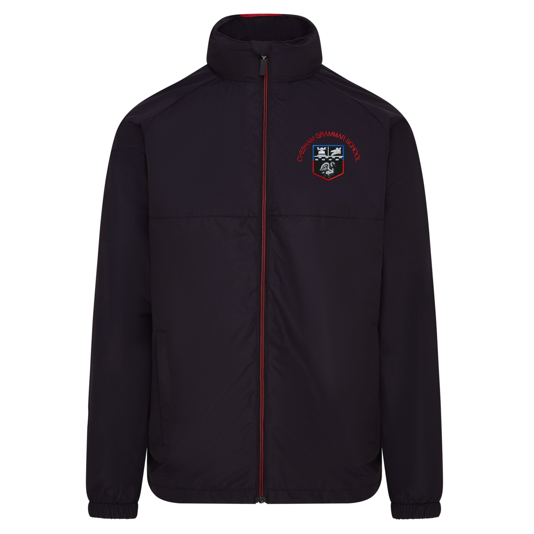 Chesham Grammar  Showerproof Jacket: Black