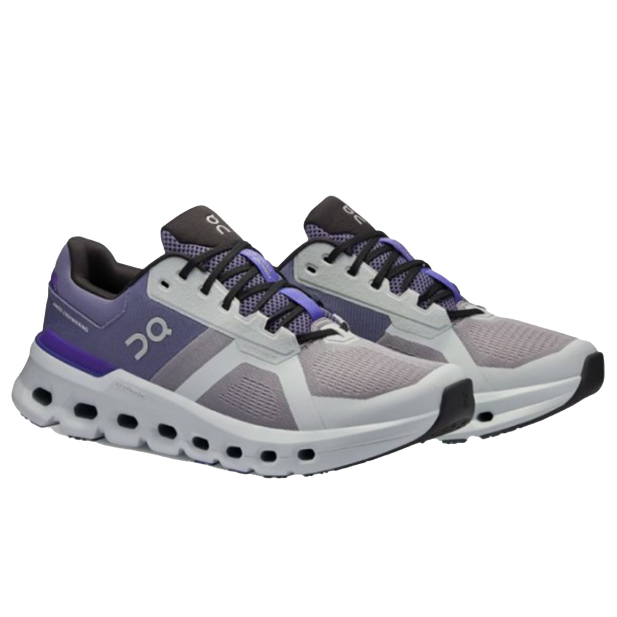 On Cloudrunner 2 Mens Running Shoes: Fossil/Indigo