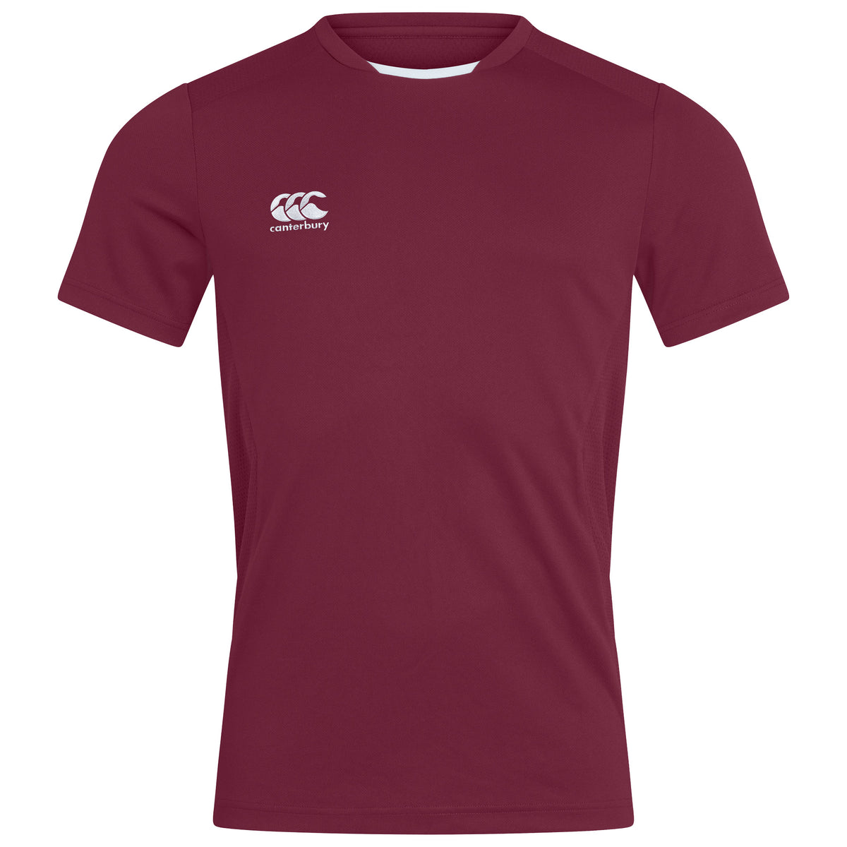 Canterbury Mens Club Dry Tee: Maroon