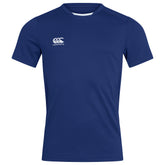Canterbury Junior Club Dry Tee: Royal Blue