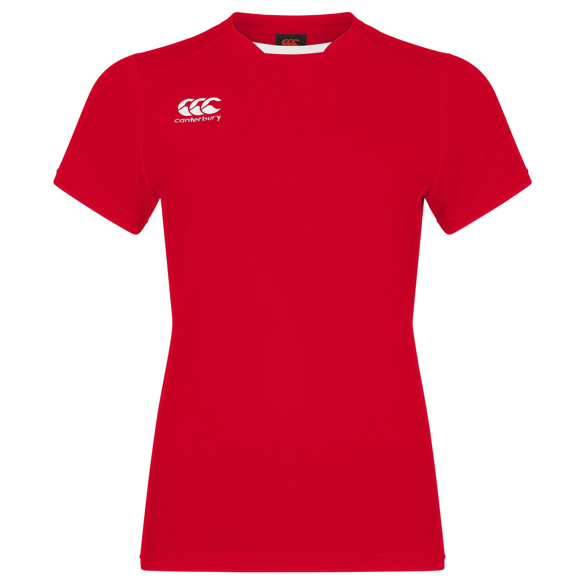 Canterbury Womens Club Dry Tee: Red
