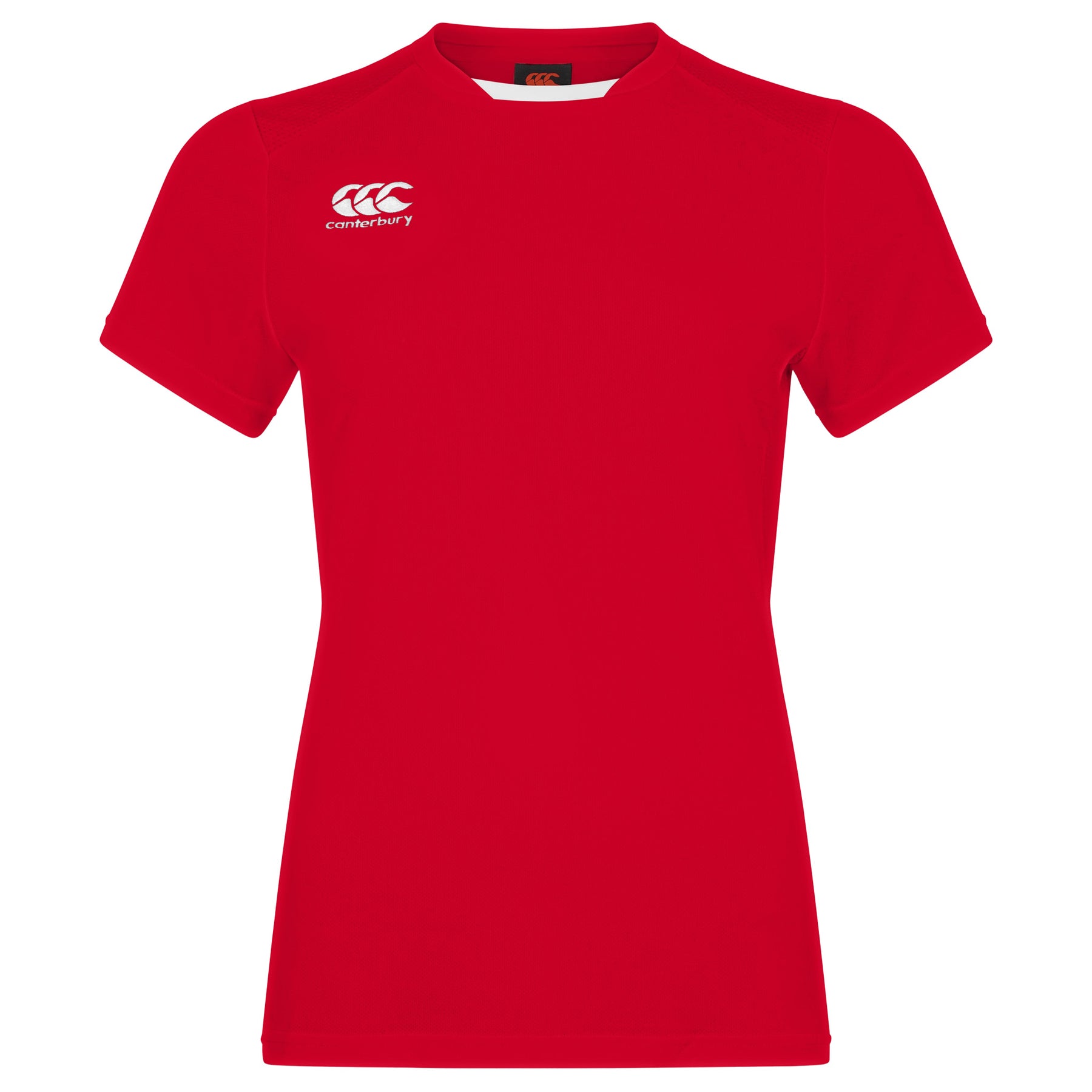 Canterbury Womens Club Dry Tee: Red