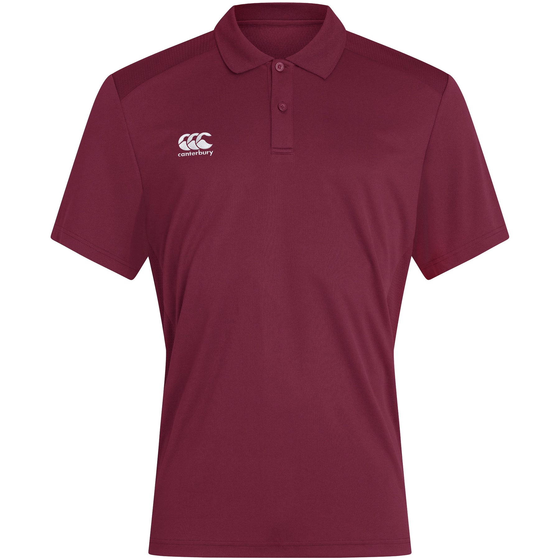 Canterbury Mens Club Dry Polo: Maroon