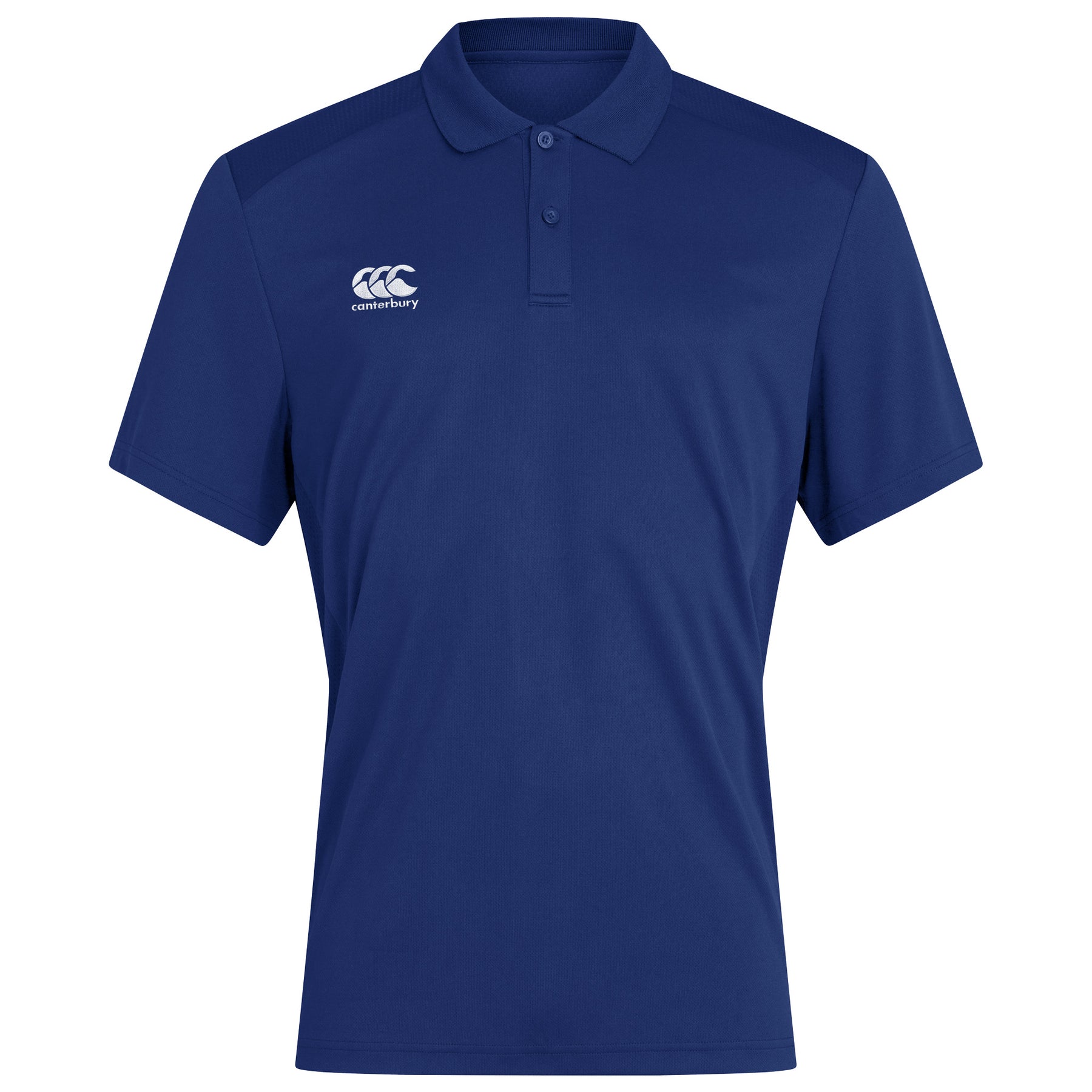 Canterbury Mens Club Dry Polo: Royal Blue