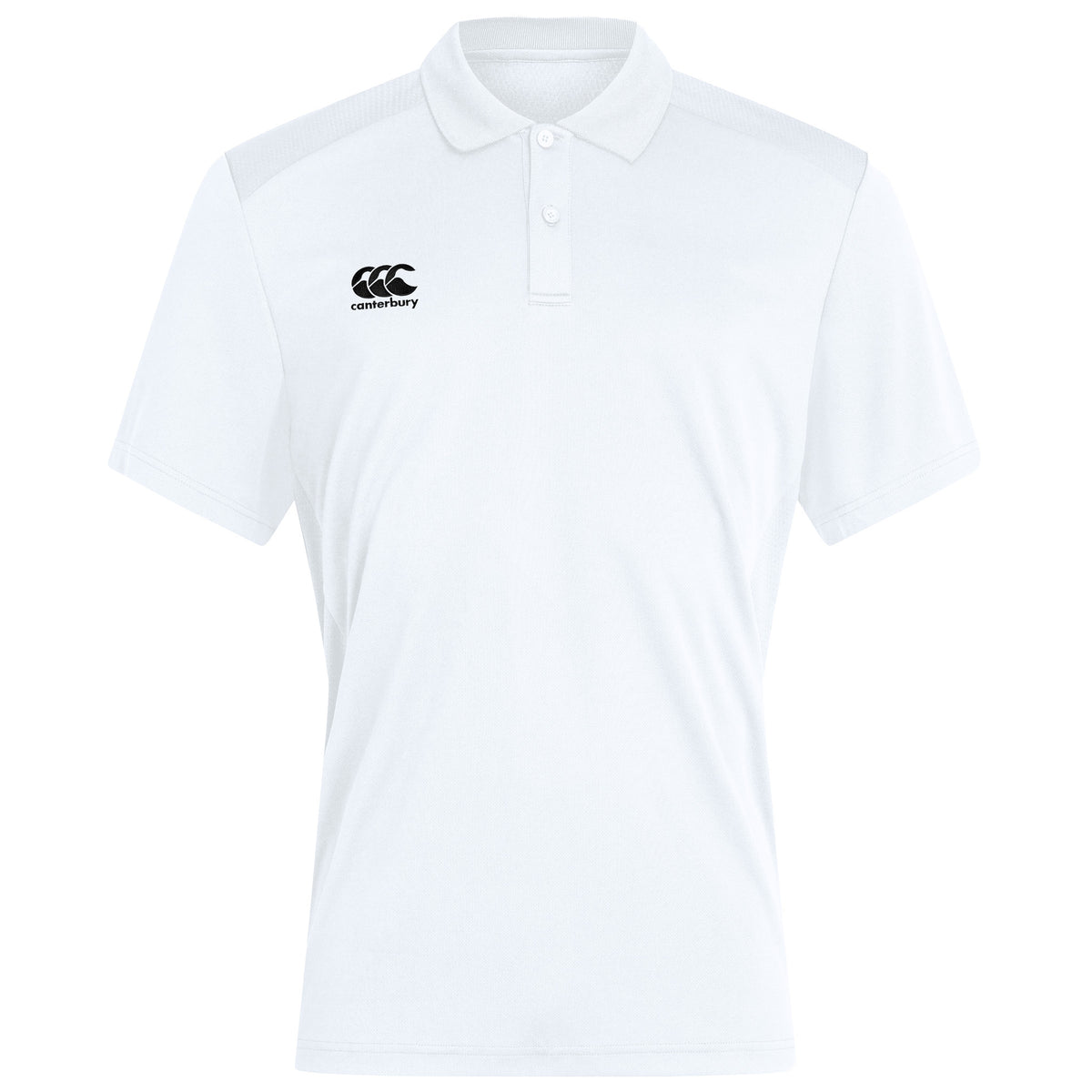 Canterbury Junior Club Dry Polo: White