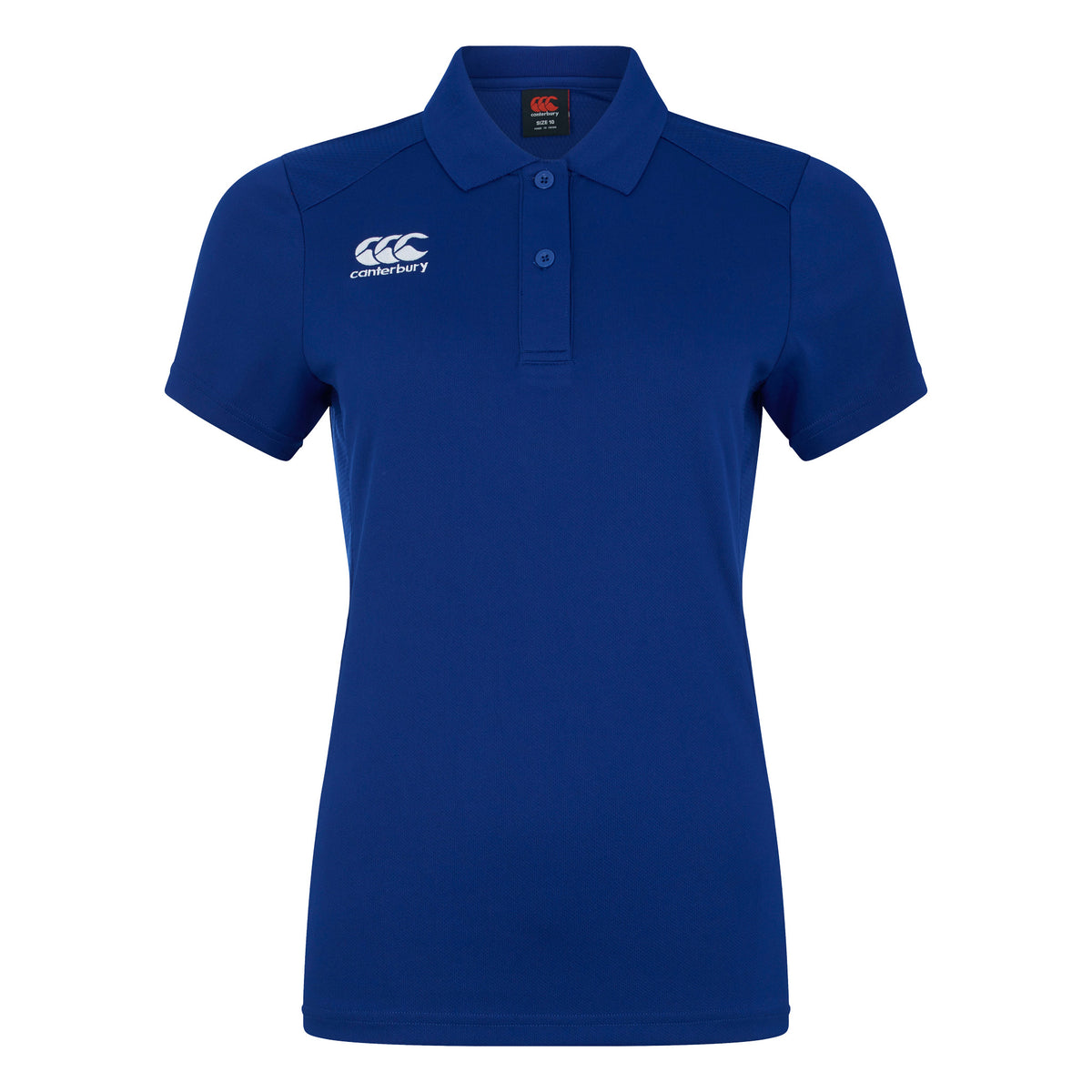 Canterbury Womens Club Dry Polo: Royal Blue