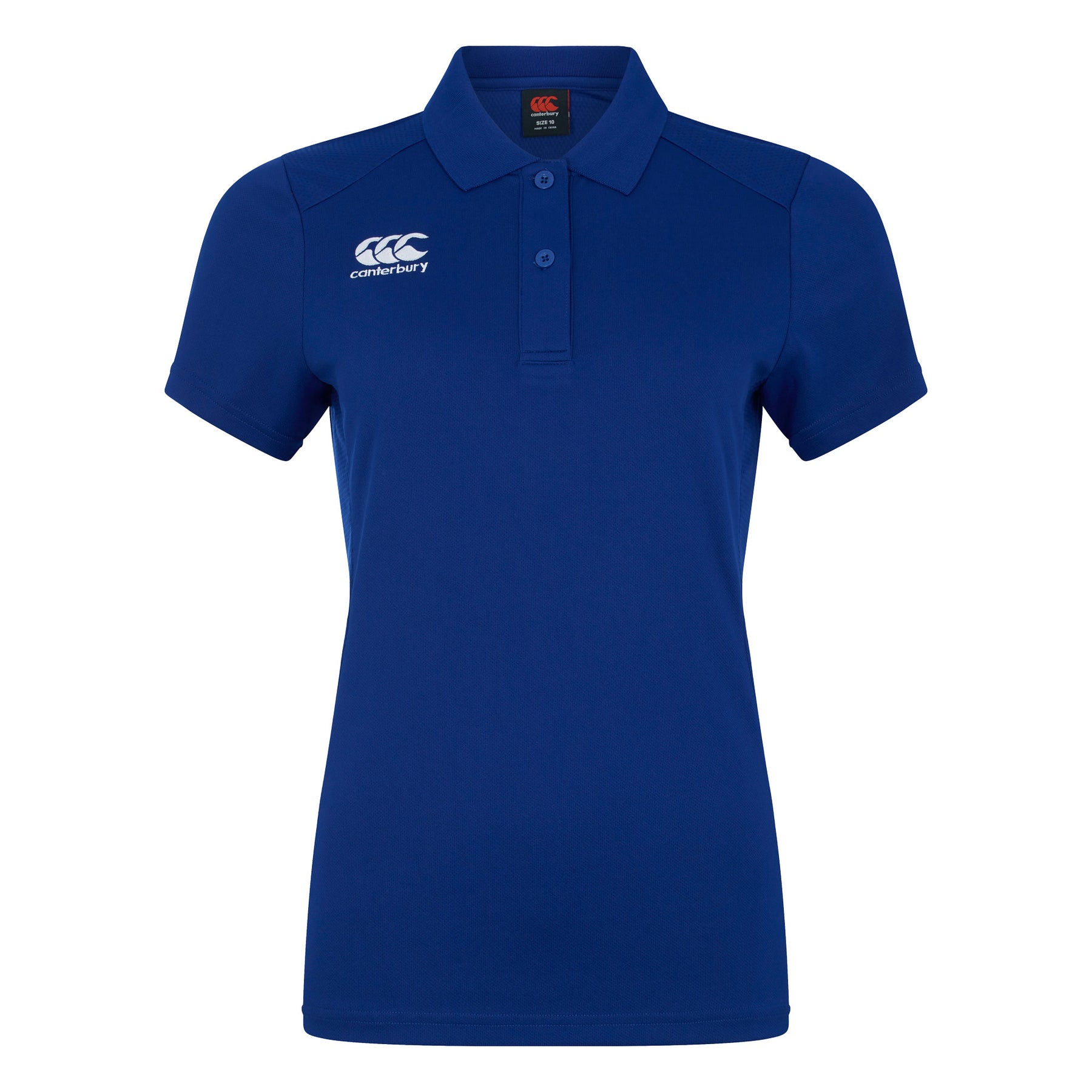Canterbury Womens Club Dry Polo: Royal Blue