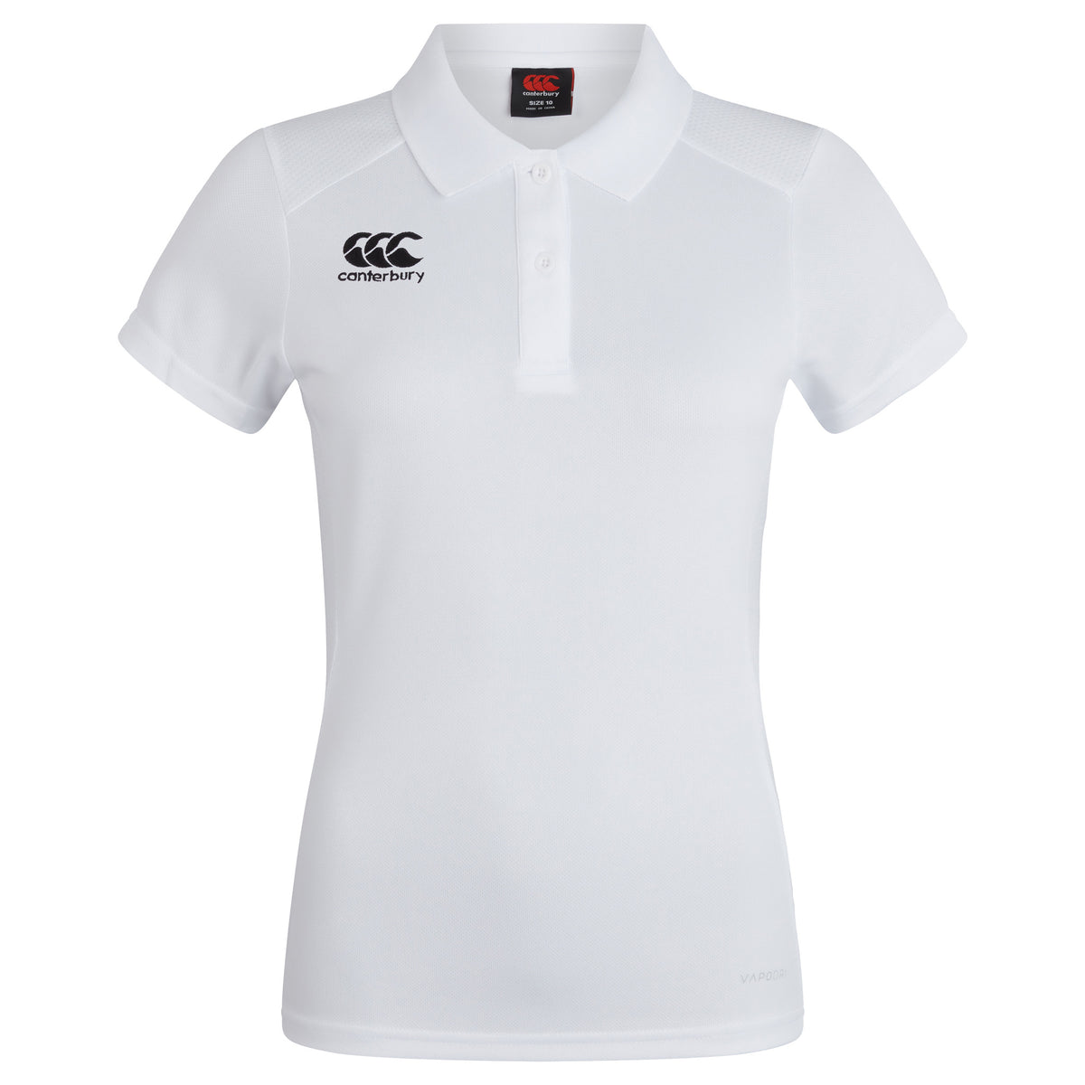 Canterbury Womens Club Dry Polo: White