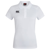 Canterbury Womens Club Dry Polo: White