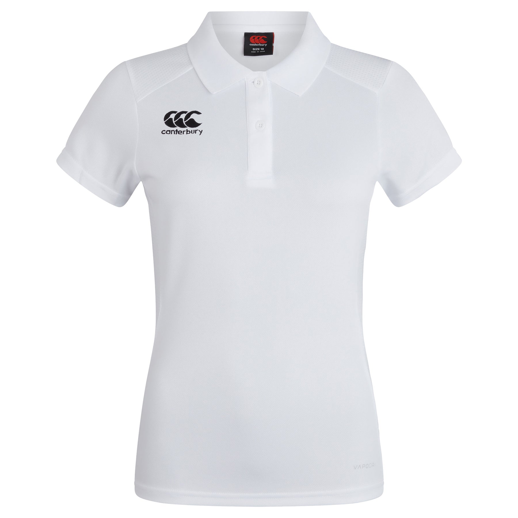 Canterbury Womens Club Dry Polo: White