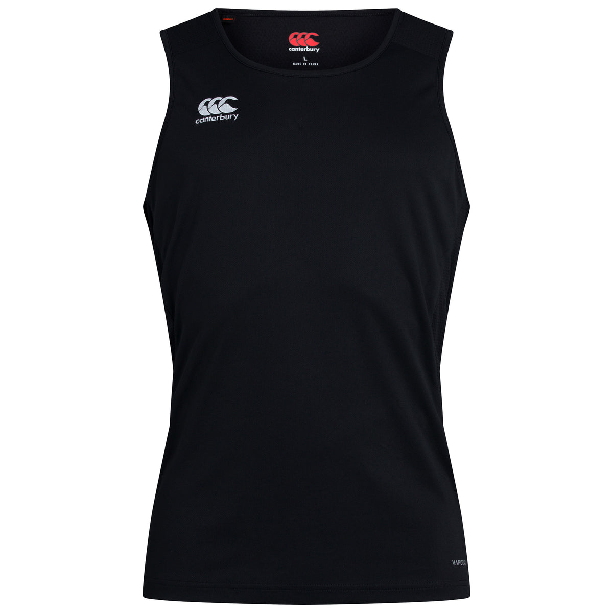 Canterbury Club Dry Singlet: Black