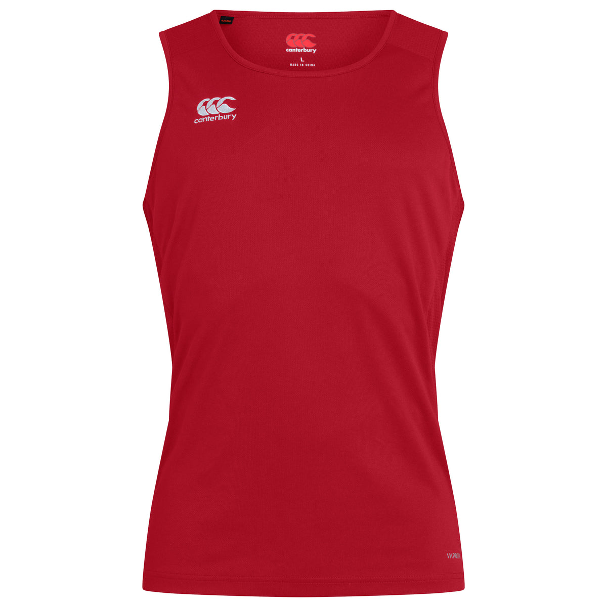 Canterbury Mens Club Dry Singlet: Red