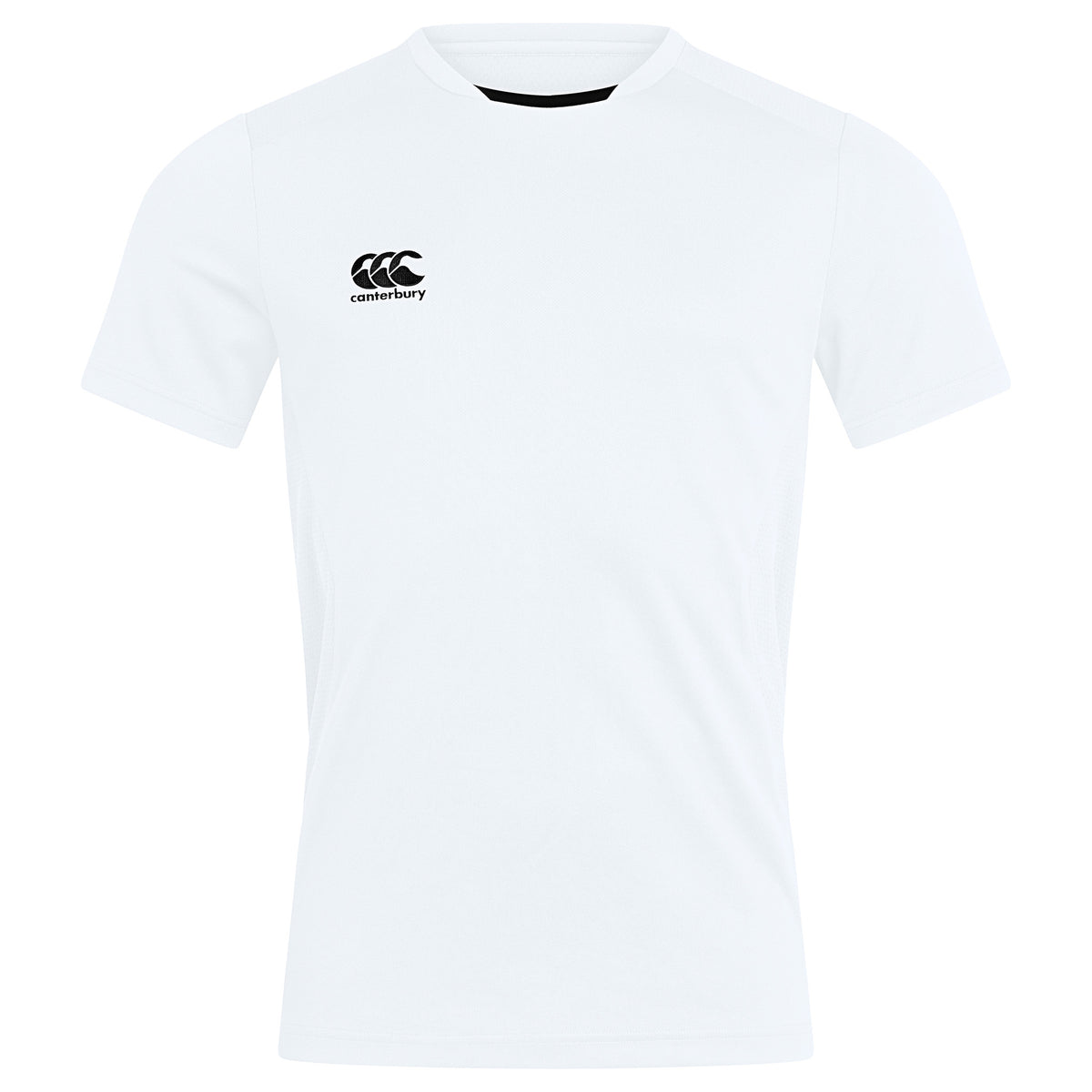 Canterbury Junior Club Dry Tee: White