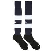 Canterbury Club Hooped Sock: Navy