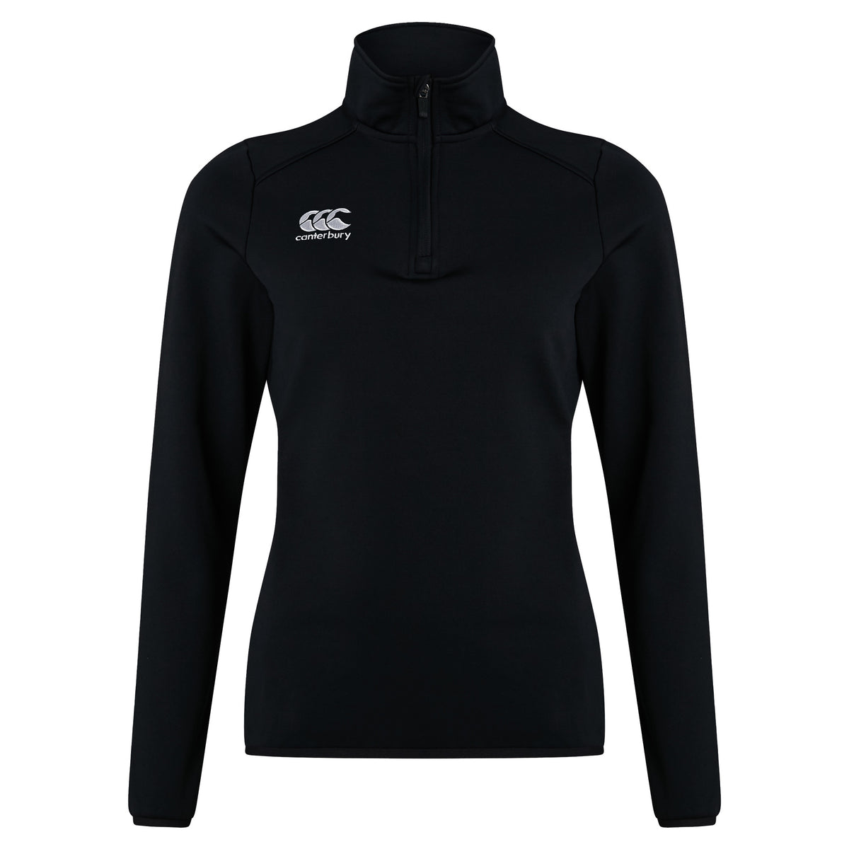 Canterbury Women's Club Qtr Zip Midlayer: Black