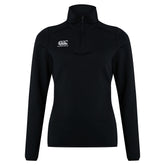 Canterbury Women's Club Qtr Zip Midlayer: Black
