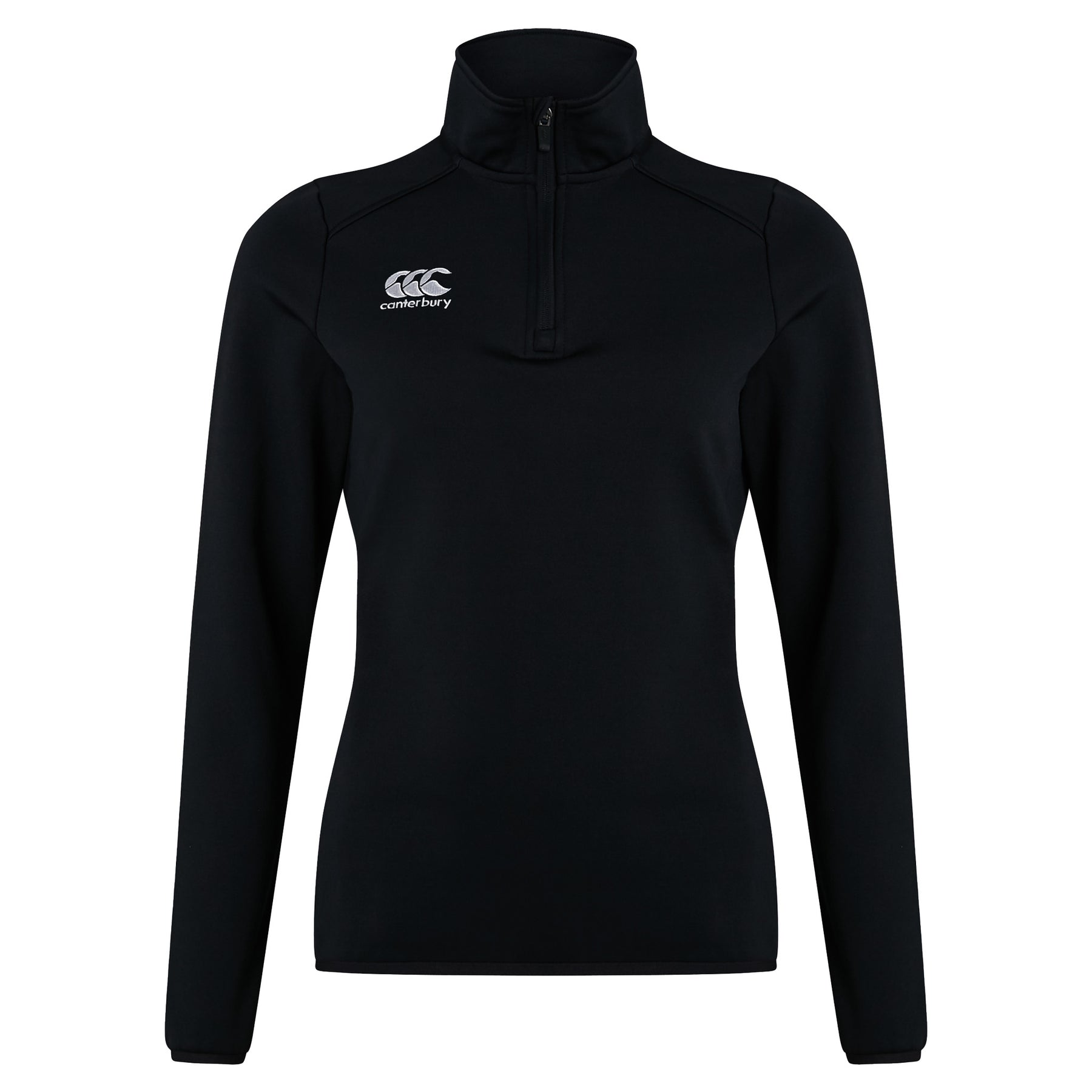 Canterbury Women's Club Qtr Zip Midlayer: Black