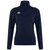 Canterbury Women's Club Qtr Zip Midlayer: Navy