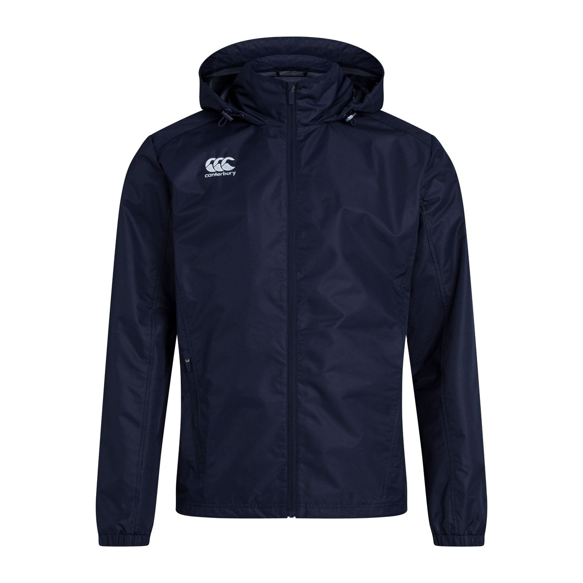 Canterbury Mens Club Vaposhield Full Zip Rain Jacket: Navy
