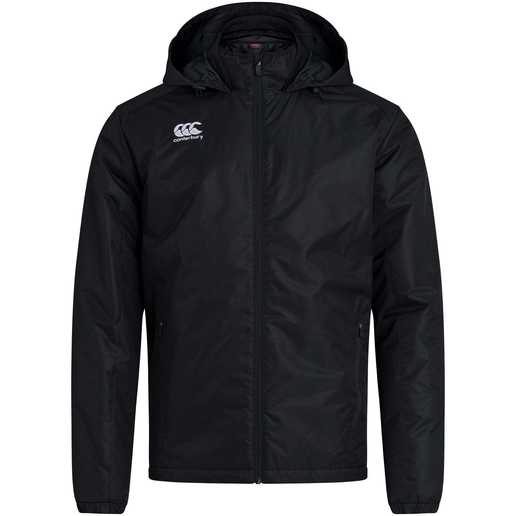 Canterbury Club Vaposhield Stadium Jacket:  Black