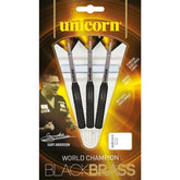 Unicorn Gary Anderson World Champion Black Brass Darts