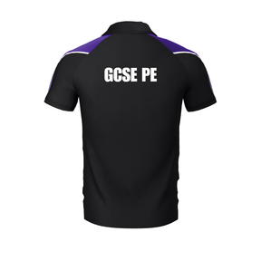 Desborough College GCSE Polo Shirt: Black/Purple
