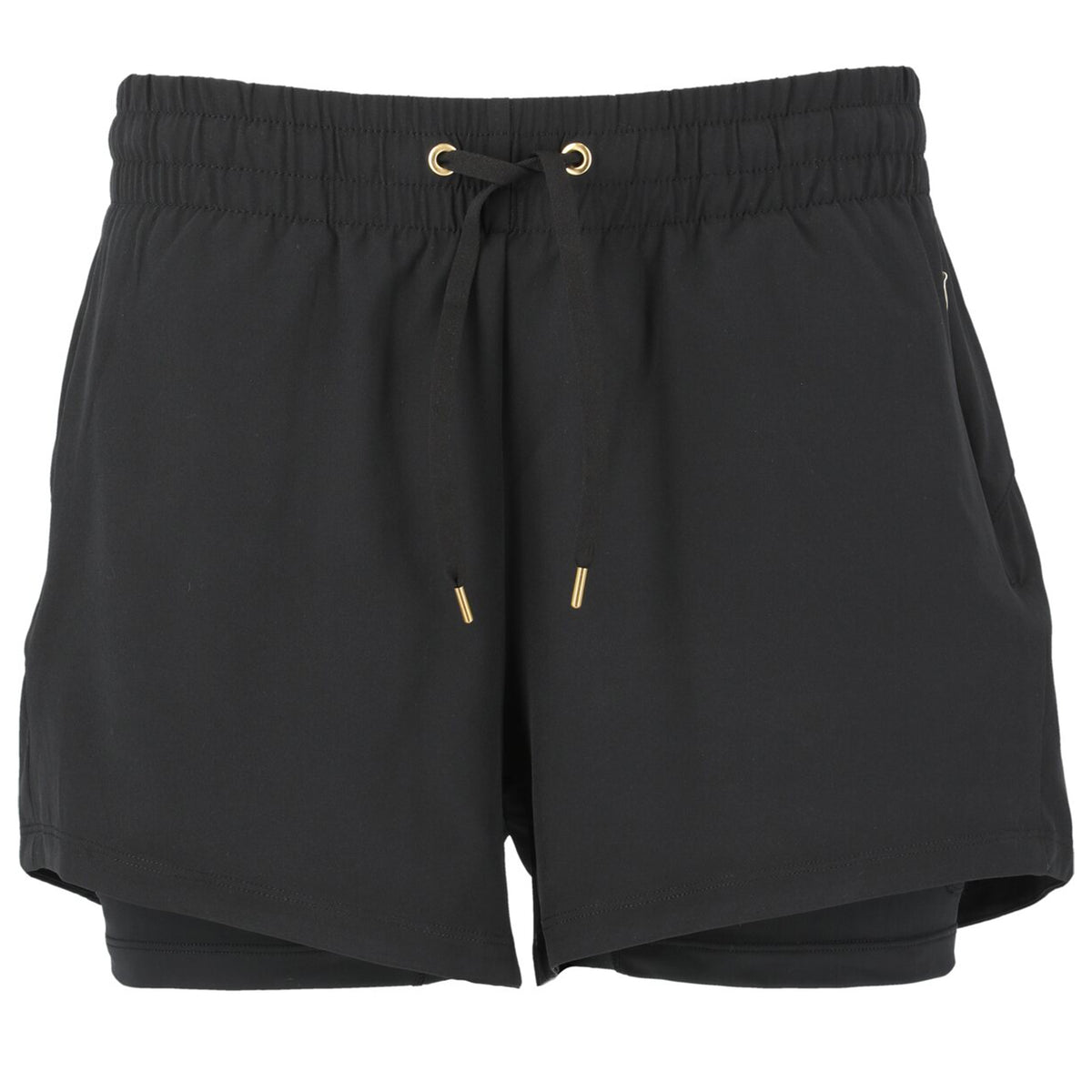 Athlecia Timmie Womens 2in1 Shorts:Black