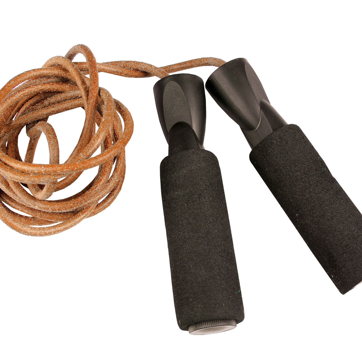 Fitness Mad Weighted Leather Skipping Rope