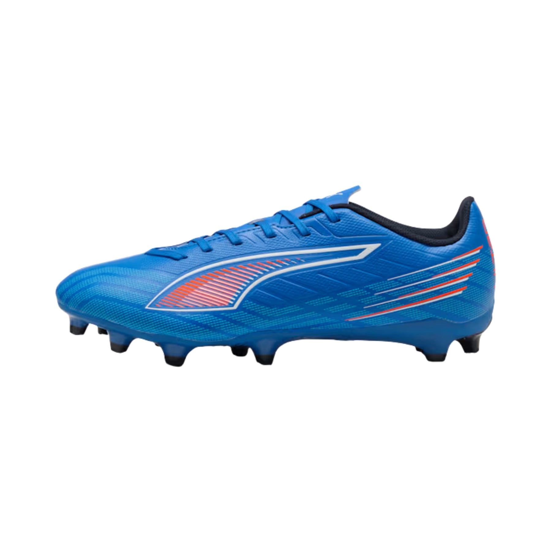 Puma Ultra 6 Play FG/AG Football Boots: Ultra Blue/Puma White/Glowing Red