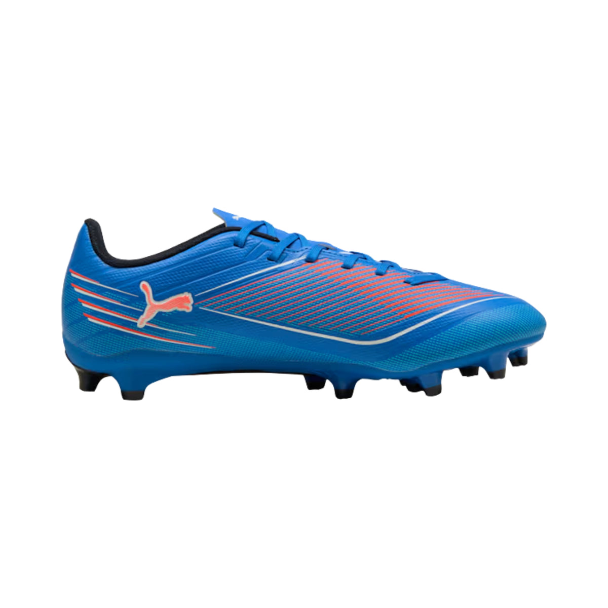 Puma Ultra 6 Play FG/AG Football Boots: Ultra Blue/Puma White/Glowing Red