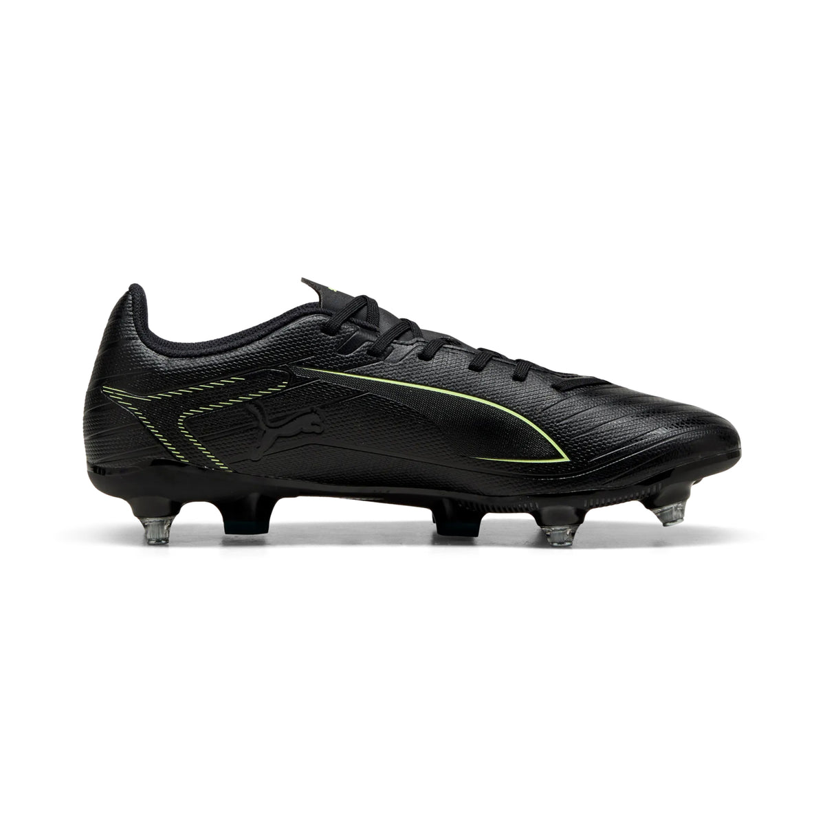 Puma Ultra 6 Play MXSG Football Boots: Puma Black/Fizzy Light/Green