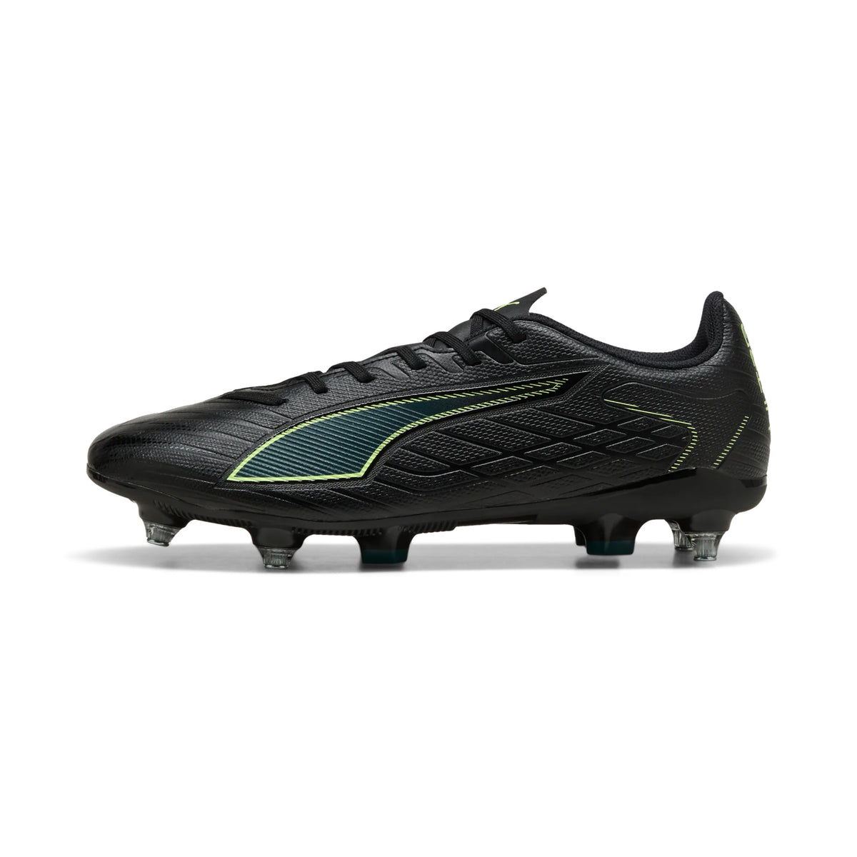 Puma Ultra 6 Play MXSG Football Boots: Puma Black/Fizzy Light/Green