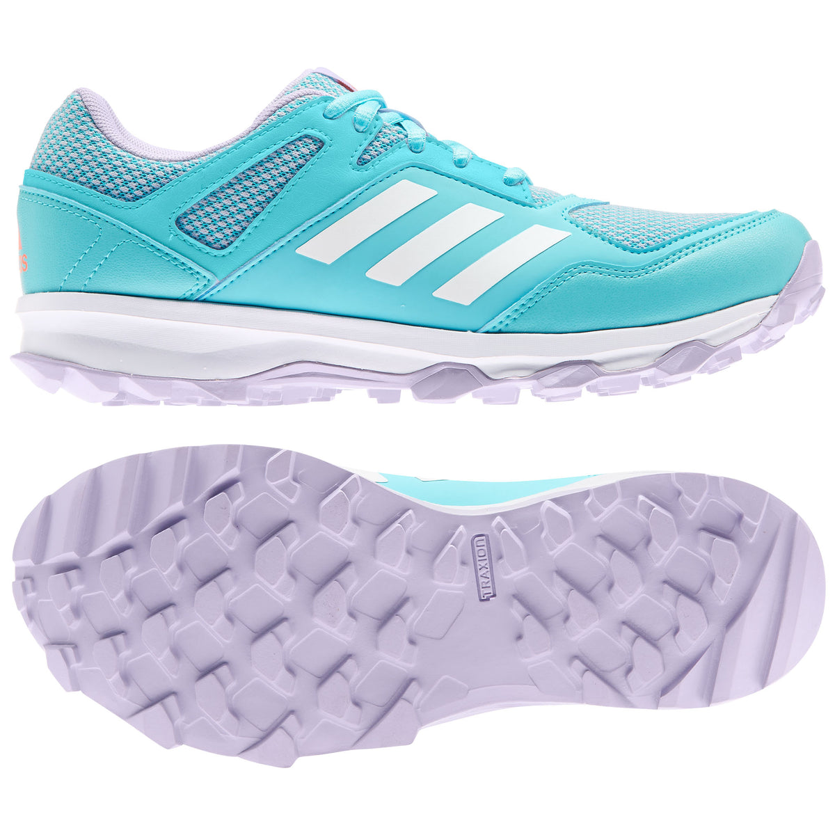 Adidas Fabela Rise Womens Hockey Shoes: Aqua