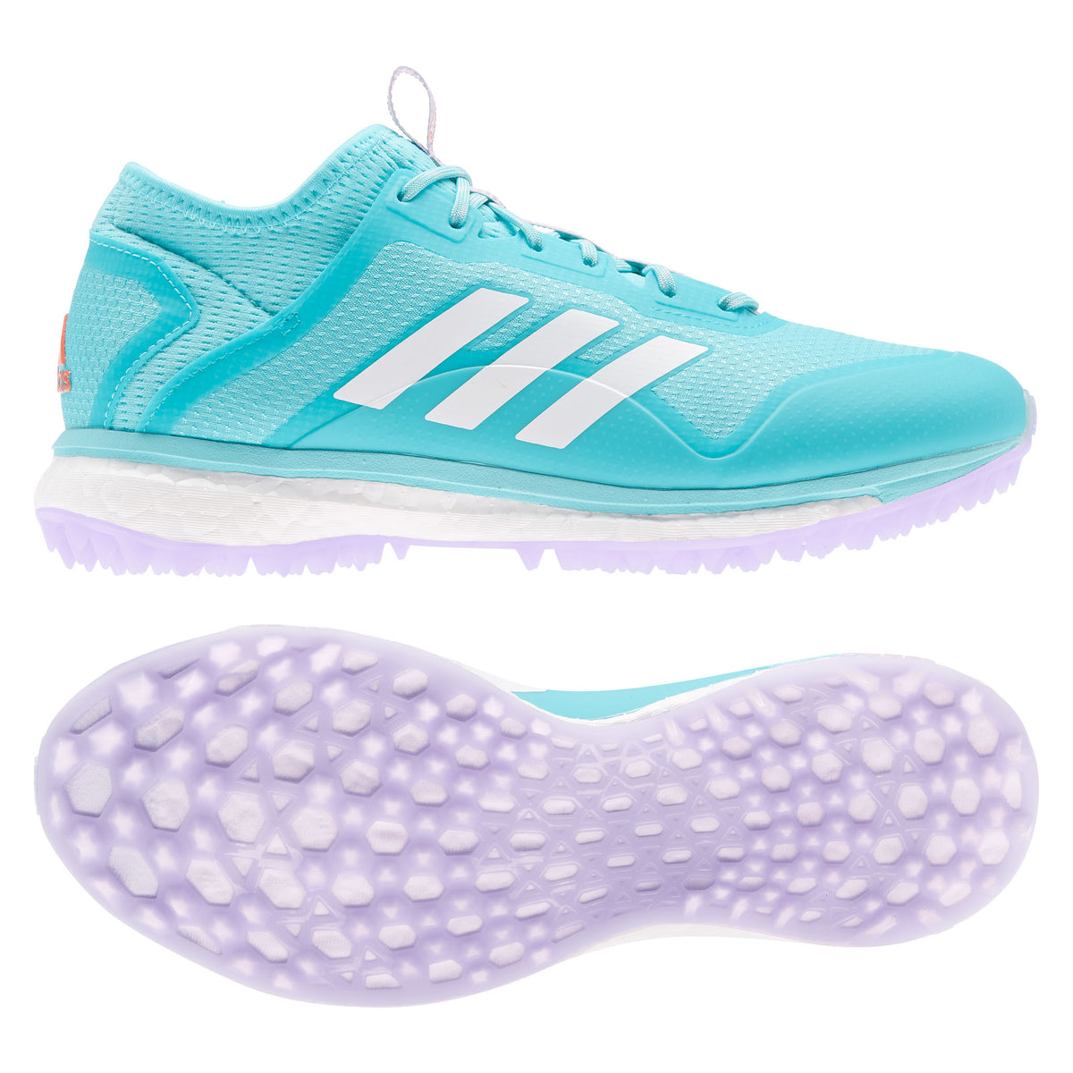 Adidas Fabela X Empower Womens Hockey Shoes: Aqua