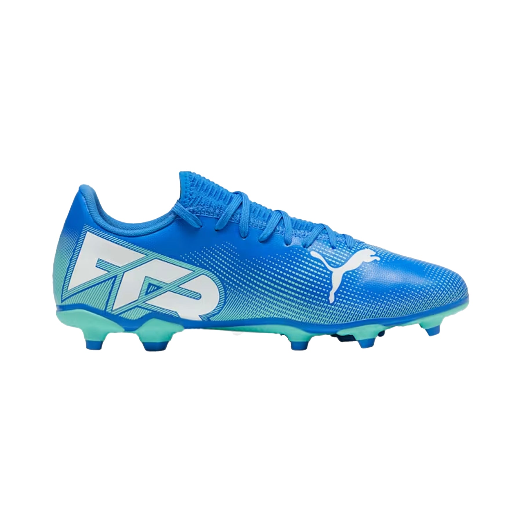 Puma Future 7 Play FG/AG Football Boots: Hyperlink Blue/Mint/White