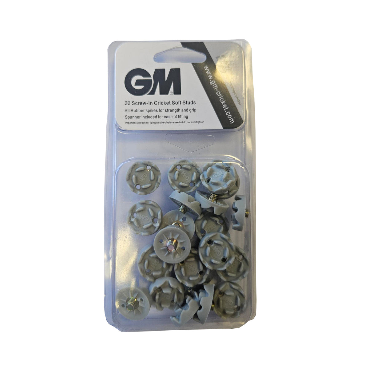 Set of GM Soft Cricket Spikes