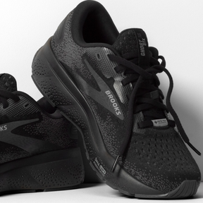 Brooks Ghost 16 GTX Womens Running Shoes: Black/Ebony