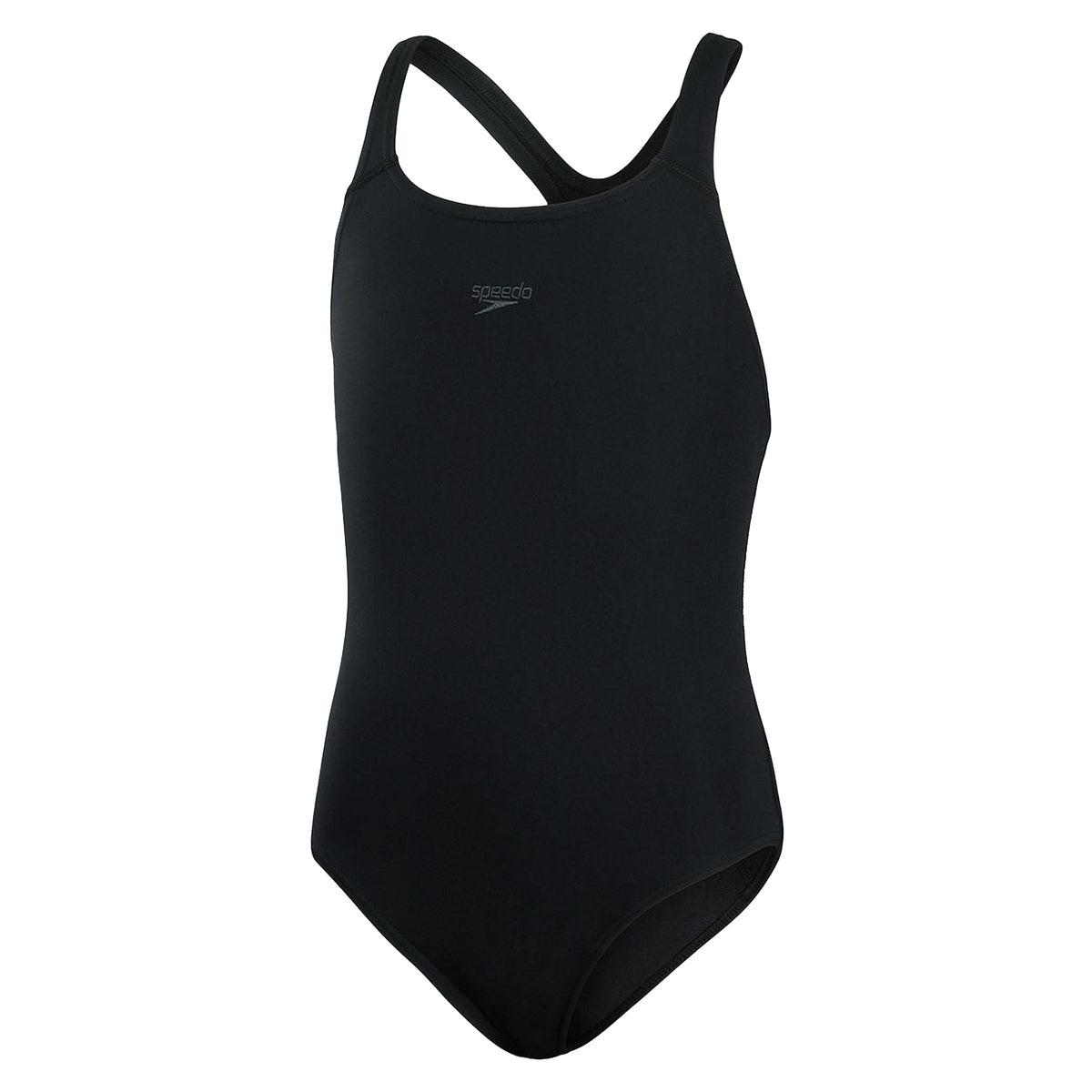 Girls Swimming Costume Speedo Medallist: Black