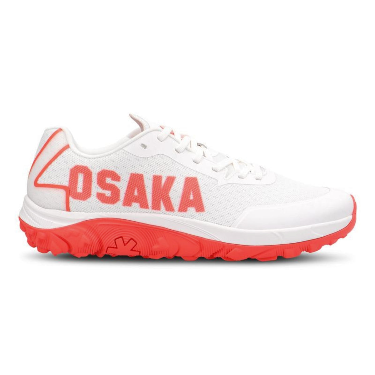 Osaka KAI MK1 Hockey Shoes 2025: Pro Tour White/Neon Flare