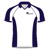 Gayhurst School House Polo: Navy/Sims