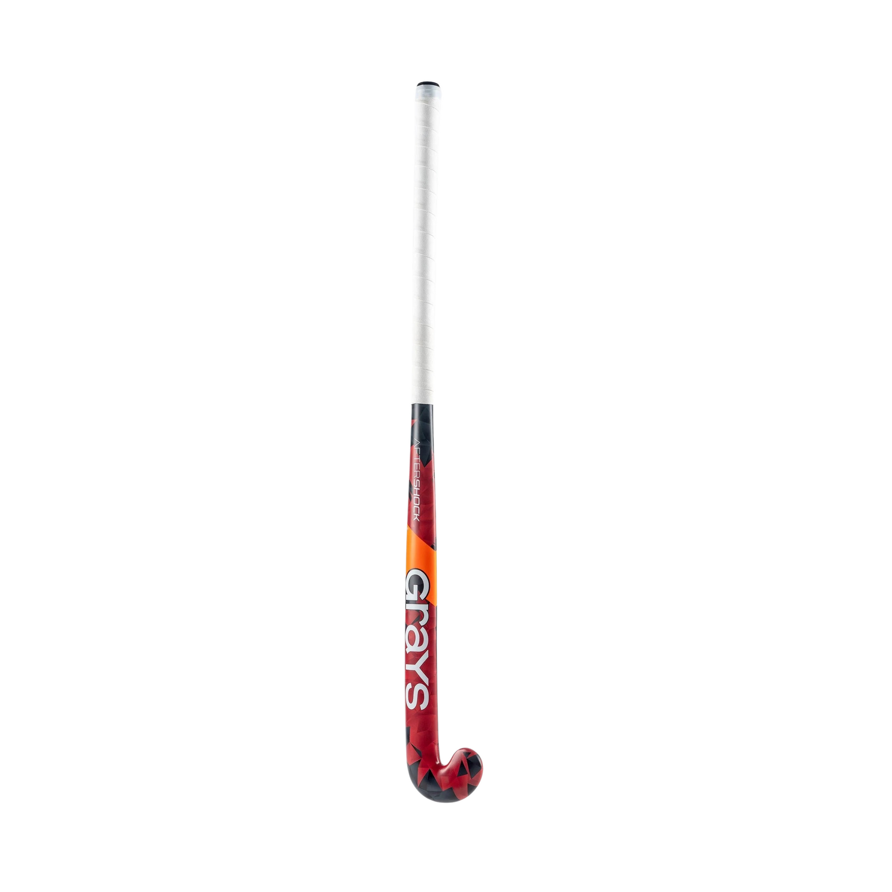 Grays Aftershock Ultrabow Junior Hockey Stick: Red/Black
