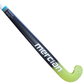 Mercian Genesis CF25 Low Indoor Hockey Stick Black/Lime  - 36.5L