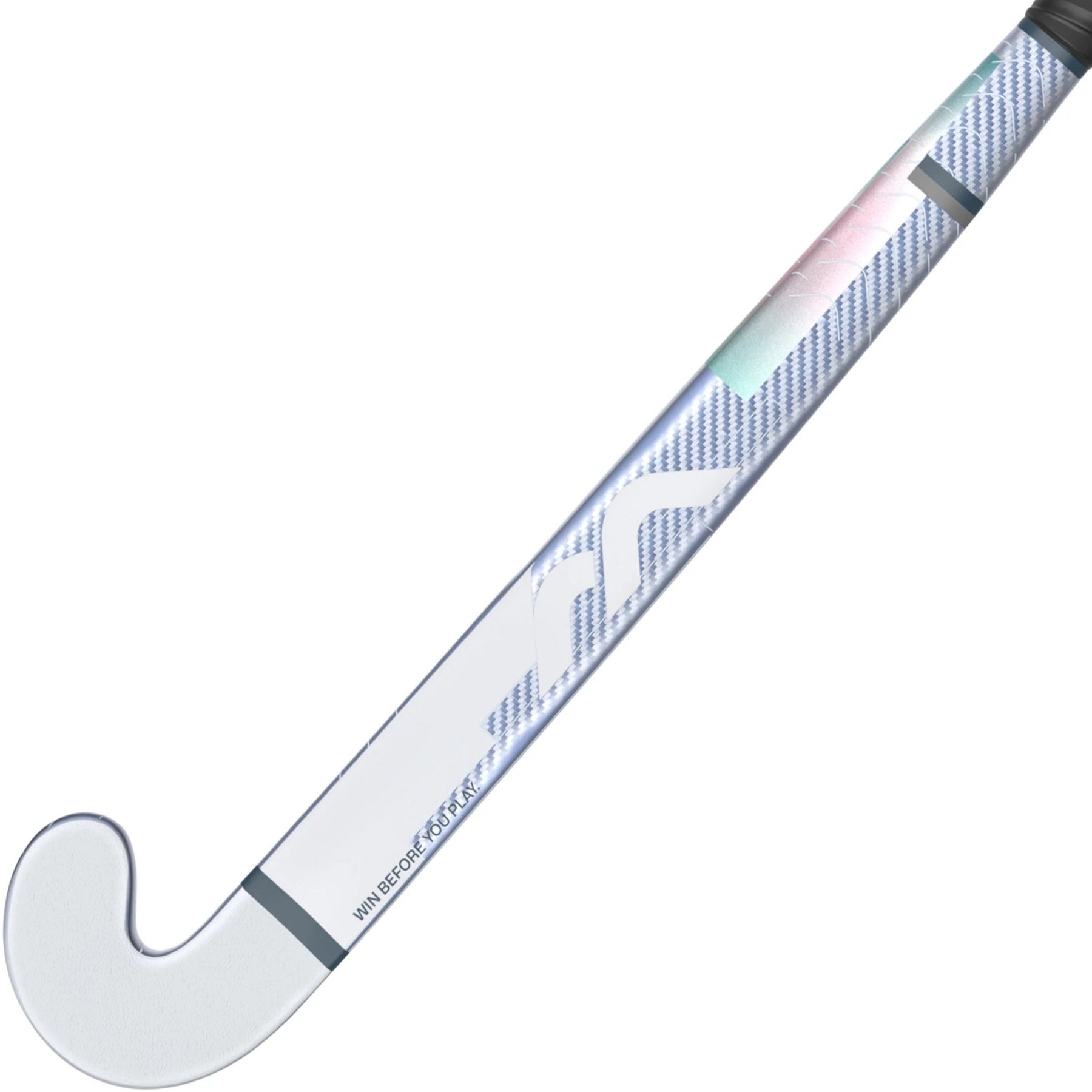 Mercian Evolution CKF55 Xtreme Hockey Stick: Silver Carbon/Grey