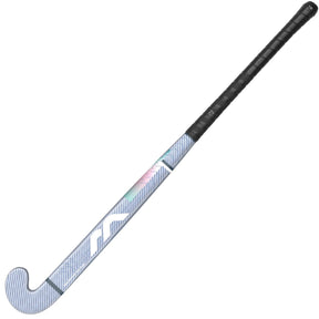 Mercian Evolution CKF65 Pro Hockey Stick: Silver Carbon/Royal