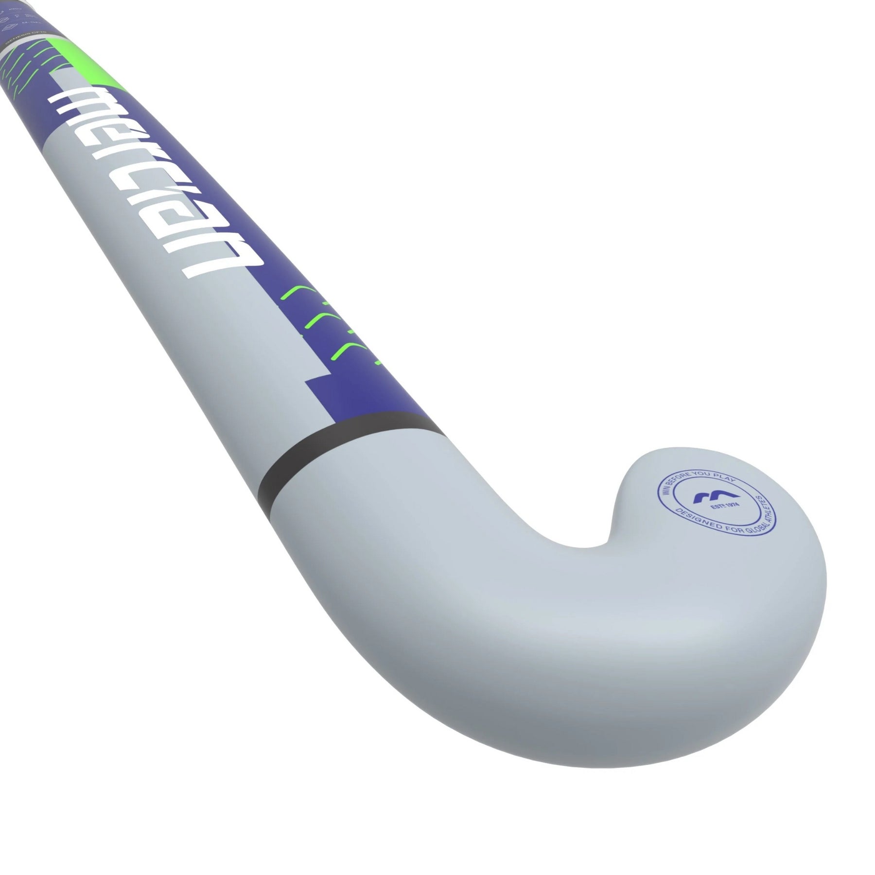Mercian Genesis CF15 Pro Hockey Stick: Marine Blue/Grey