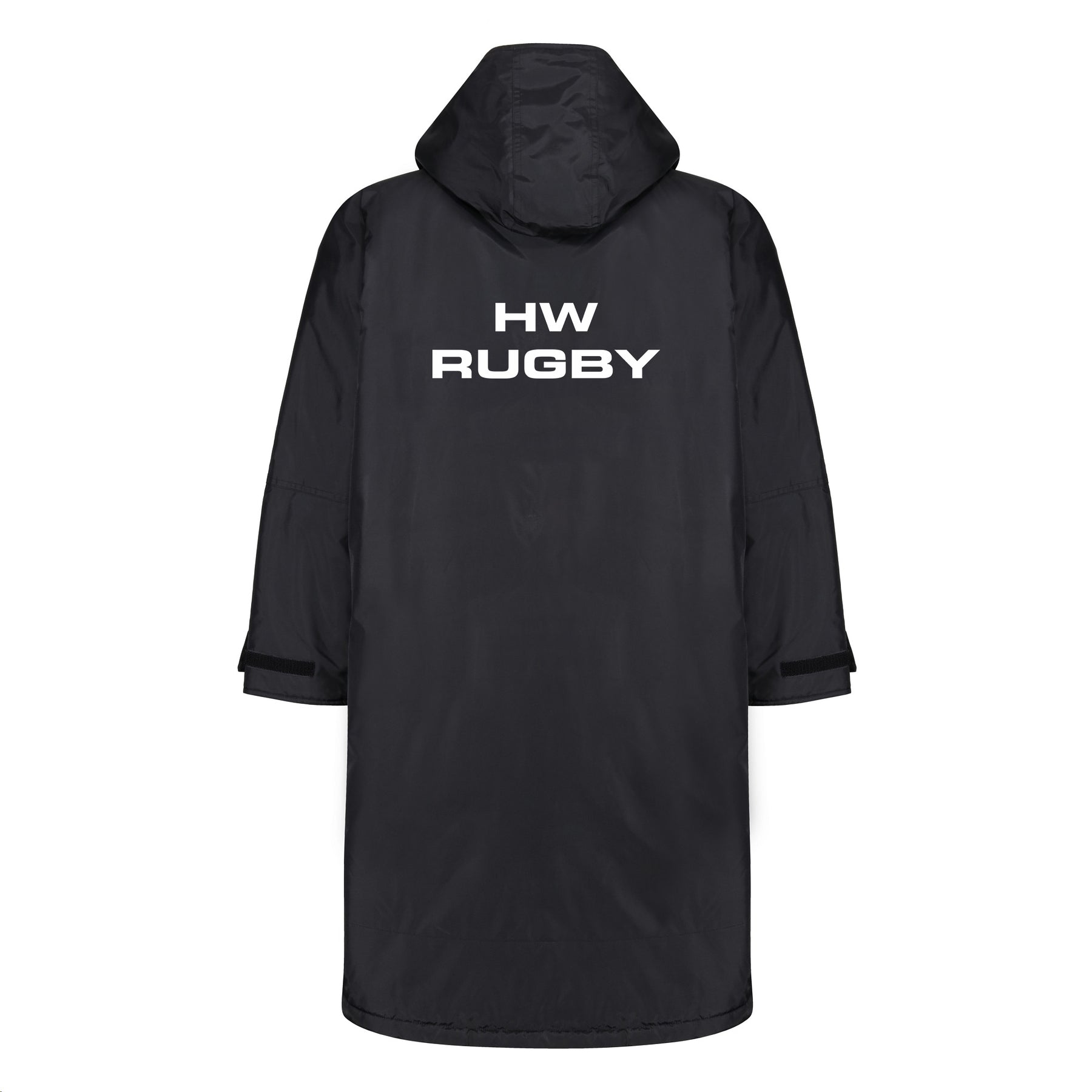 Rugby Robe High Wycombe RFC Waterproof Changing Robe: Black