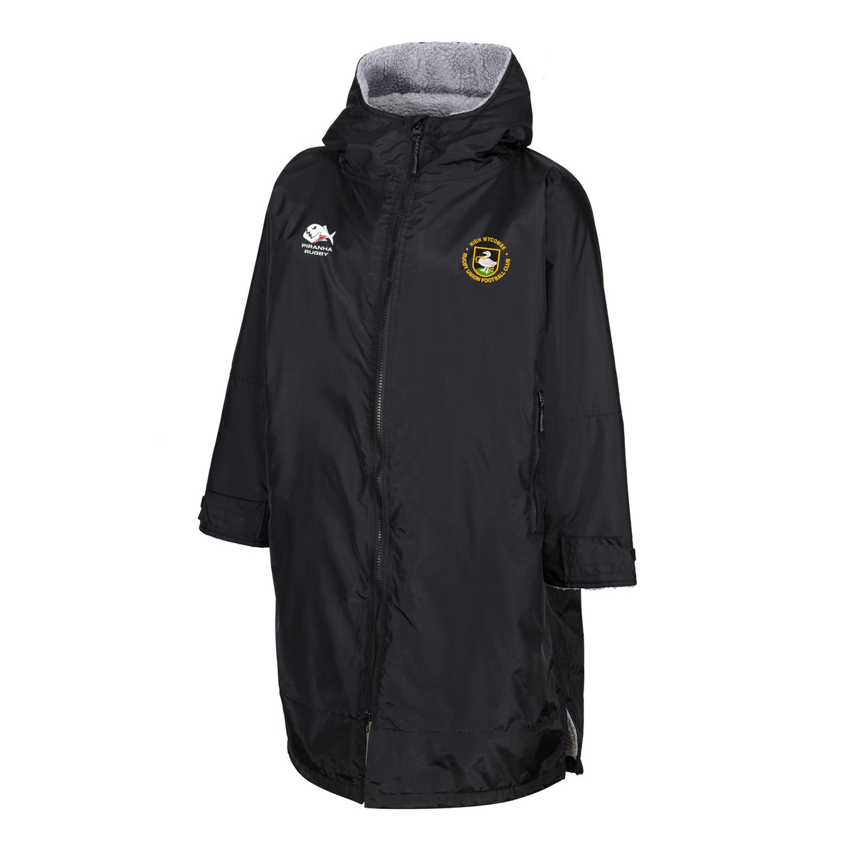 High Wycombe RFC Waterproof Changing Robe: Black