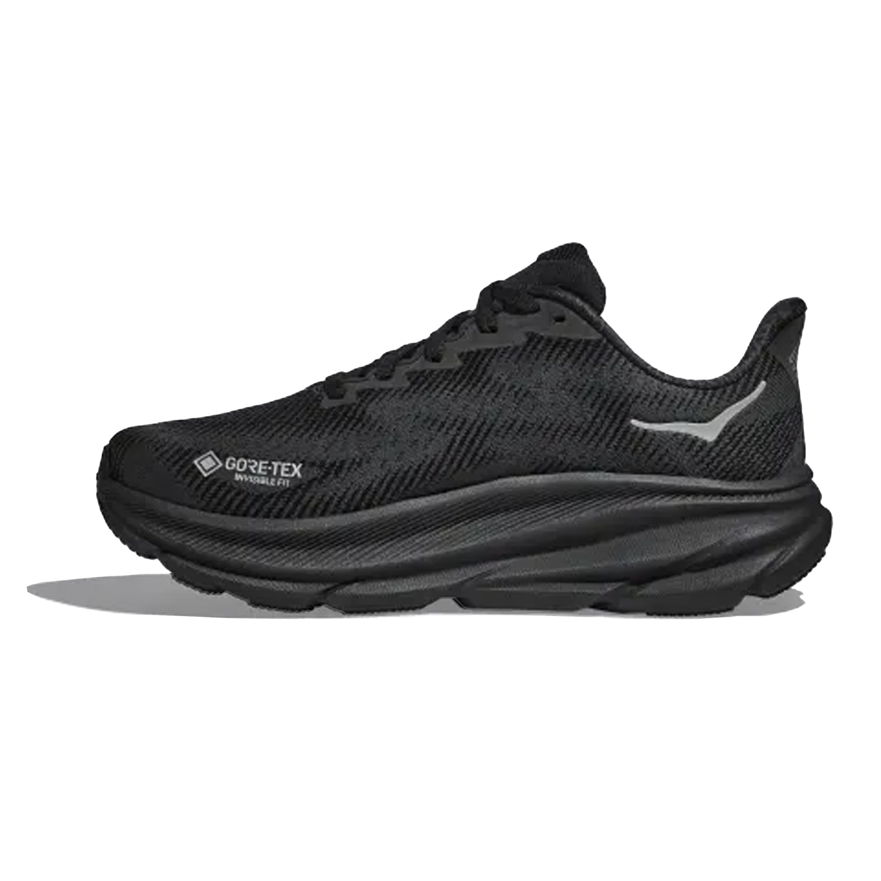 Hoka Clifton 9 GTX Womens Running Shoes: Black