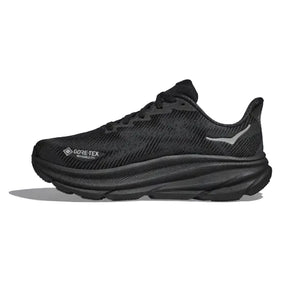 Hoka Clifton 9 GTX Womens Running Shoes: Black
