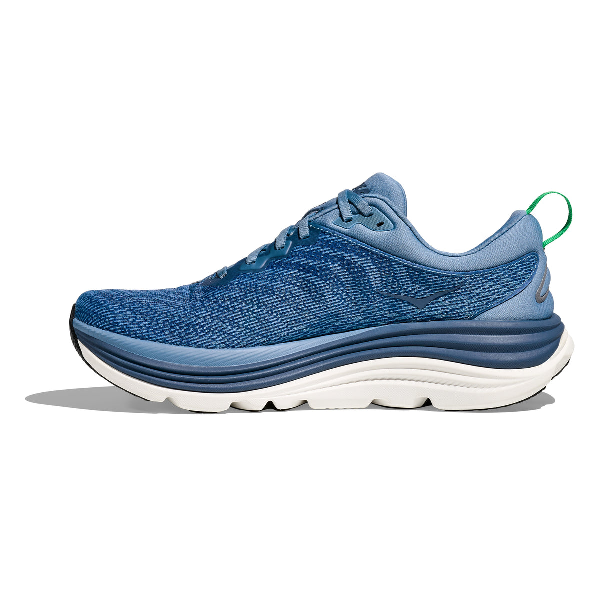 Hoka Gaviota 5 Mens Running Shoes: Downpour/Thunder Cloud